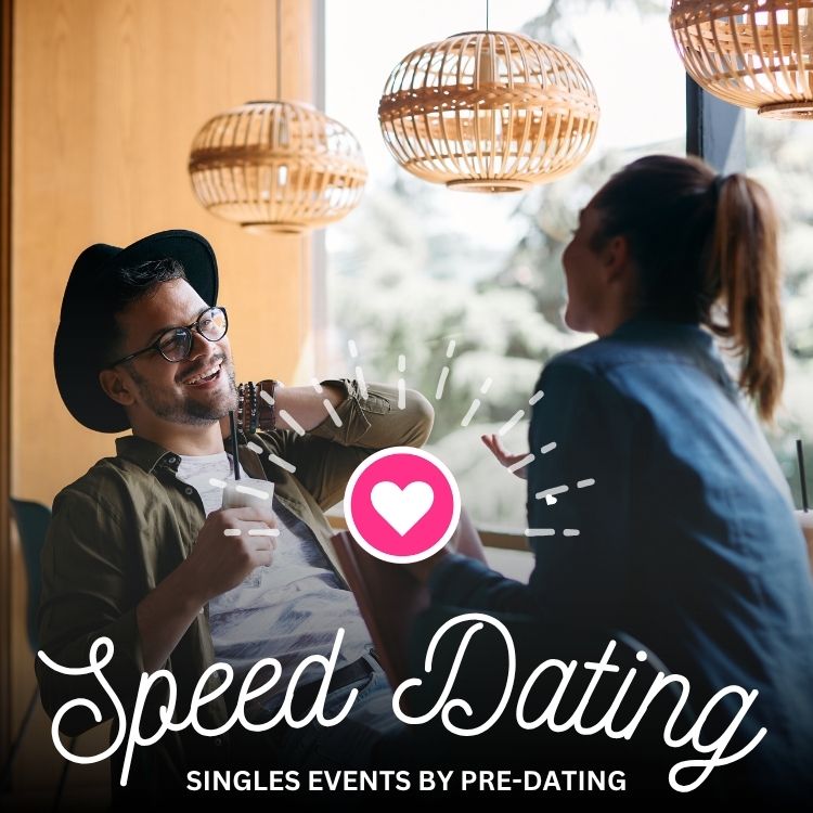 Tucson attendees of Speed Dating in Arizona enjoying the event!