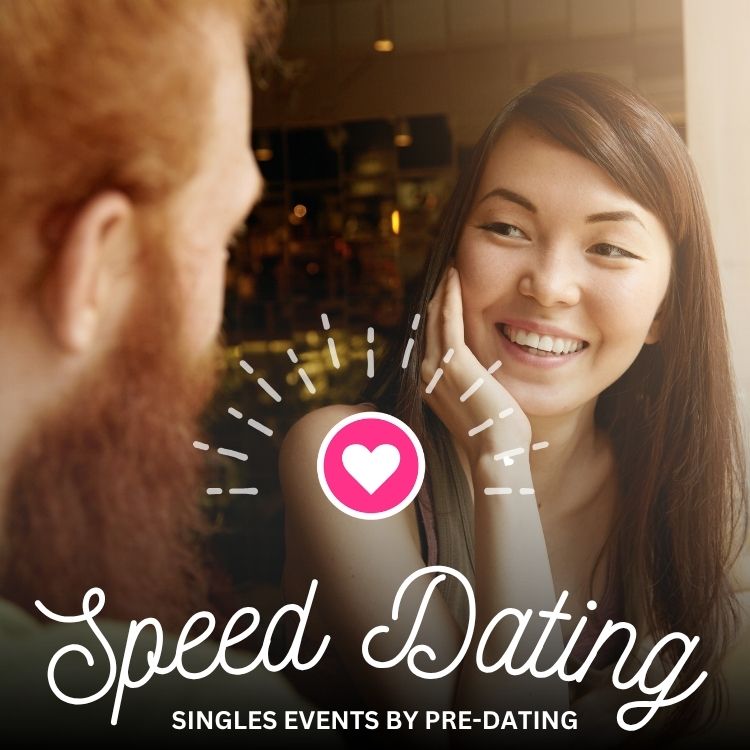 Tucson attendees of Speed Dating in Arizona enjoying the event!